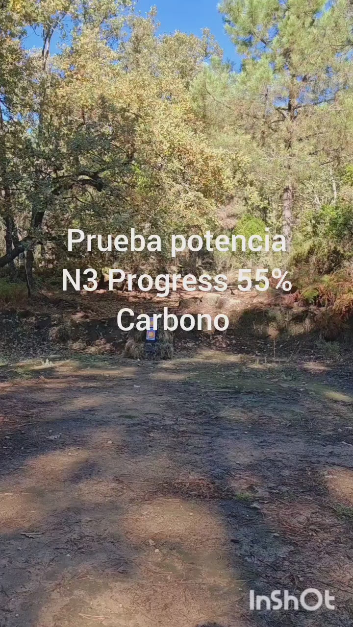 Palas N3 Progress 55% carbono monolith 70" con Cuerpo de 25"